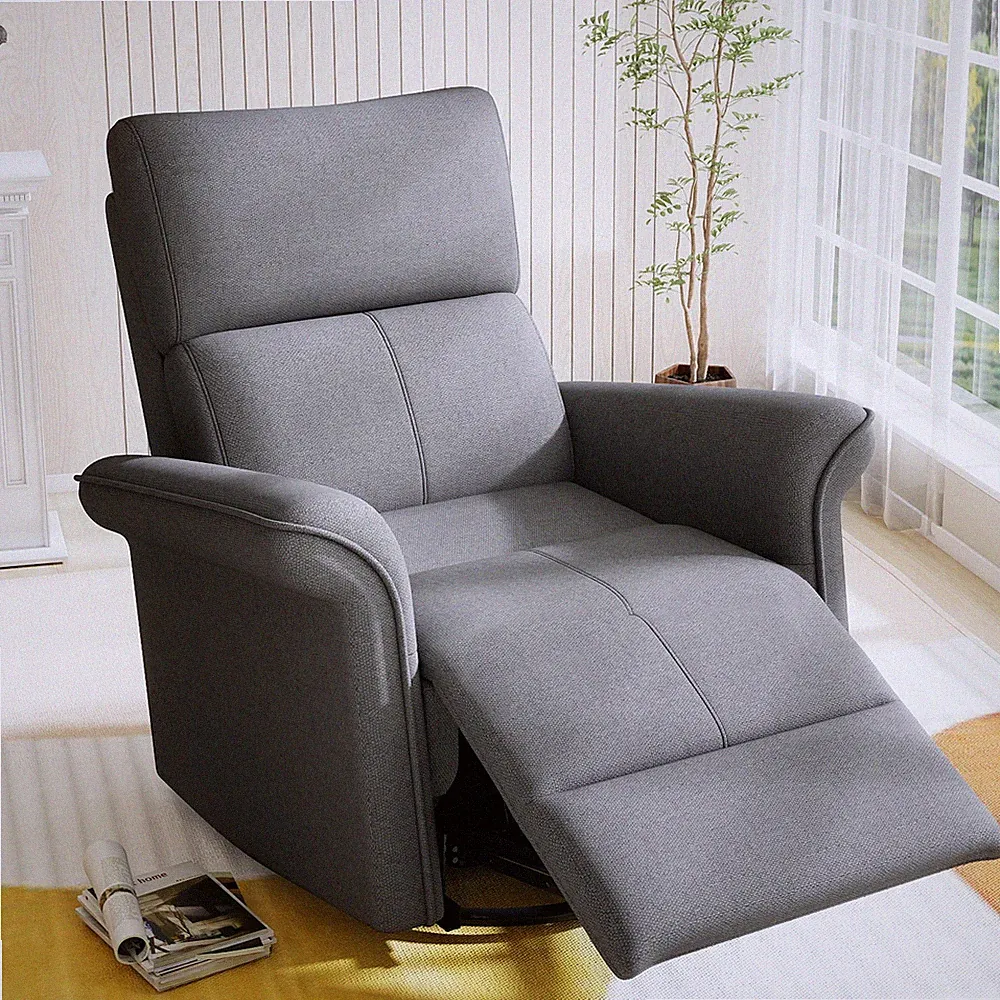 270° Power Swivel Rocker Recliner Chair for Adult,Rocking Glider Nursery Reclin